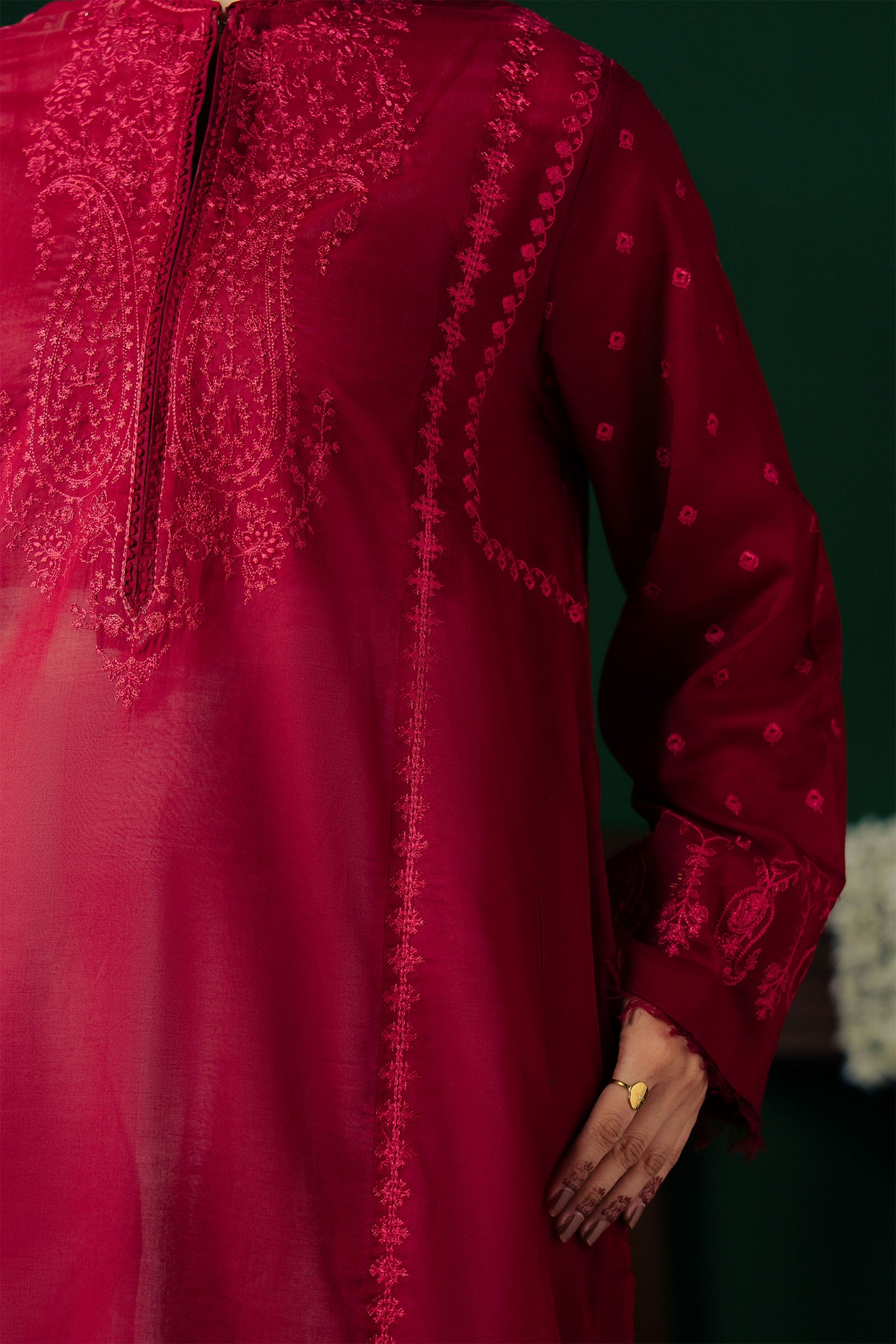 ZaraShahJahan | SS26 | Qamar - Festive Dress - available at Maria Faisal in UK and USA
