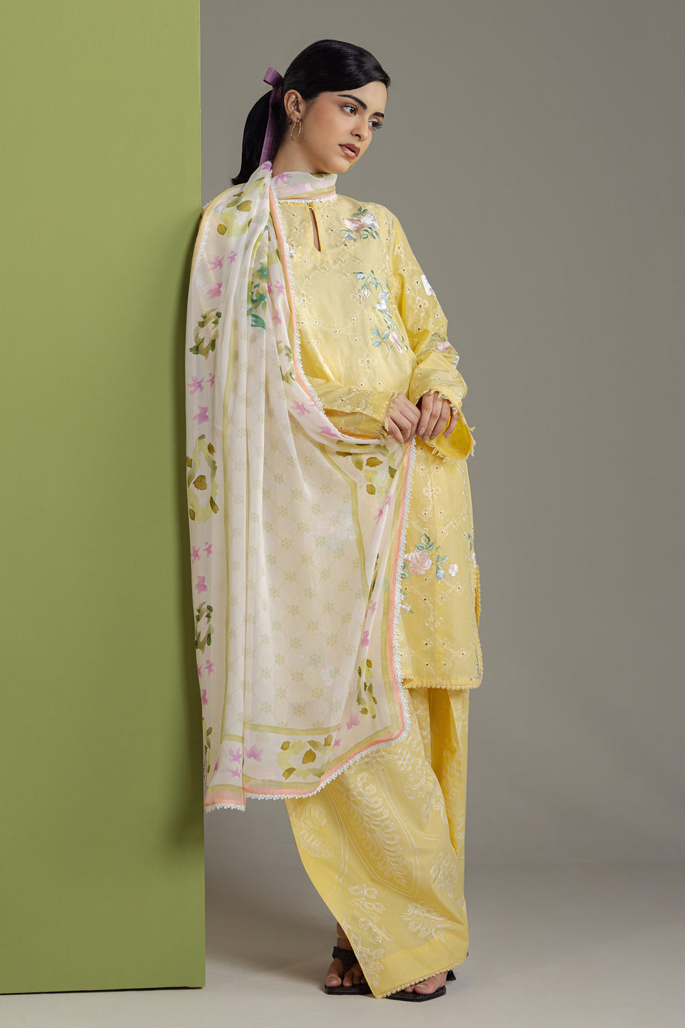 Zara Shahjahan | Coco Prints 26 | Yumeira - Casual Dress - available at Maria Faisal in UK and USA.