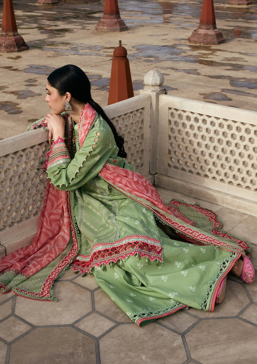 Kahf Premium | Prints Collection 26 | KPS-6B GUL-BAHAR - Luxury Dress - available at Maria Faisal in UK and USA.