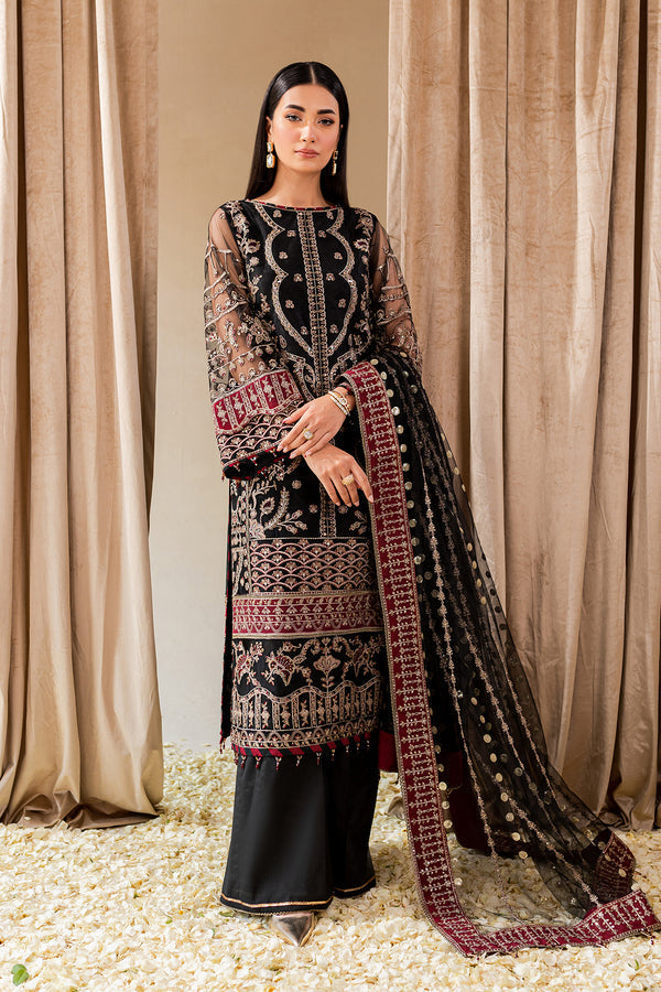 Farasha | Lumiere Formals | NOUR - Designer Dress with Intricate embroidery and embellishments. Shop elegent wedding dress at Maria Faisal.