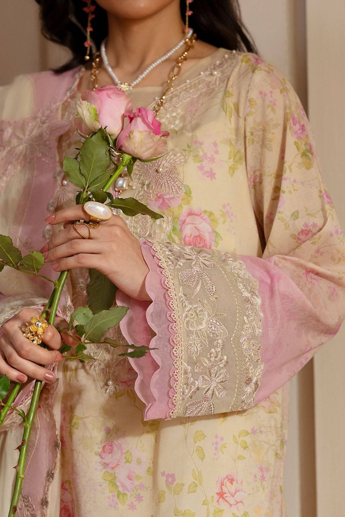 Nureh | Feya Eid Lawn | FE-05 by Maria Faisal - Registered Vendor of : Nureh - type : Ladies Clothes - 100% original wedding dresses