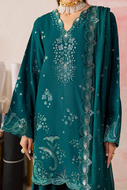 Nureh | Shades of Summer | NP-761 - Luxury Dress - available at Maria Faisal in UK and USA.
