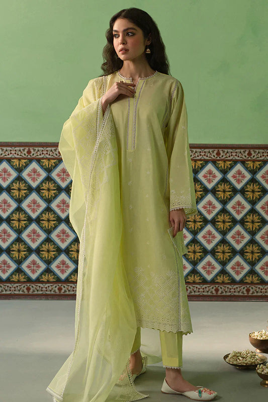 Cross Stitch | Chikankari Lawn | DAFFODIL BLANE - Ladies Clothes - Maria Faisal