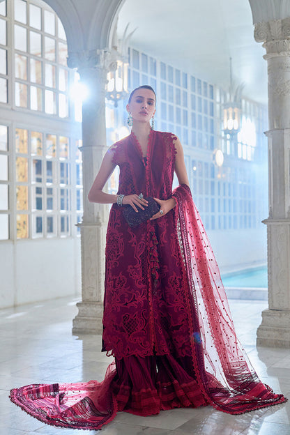 Sobia Nazir | Luxury Lawn Eid 26 | 5A - Luxury Dress - available at Maria Faisal in UK and USA.