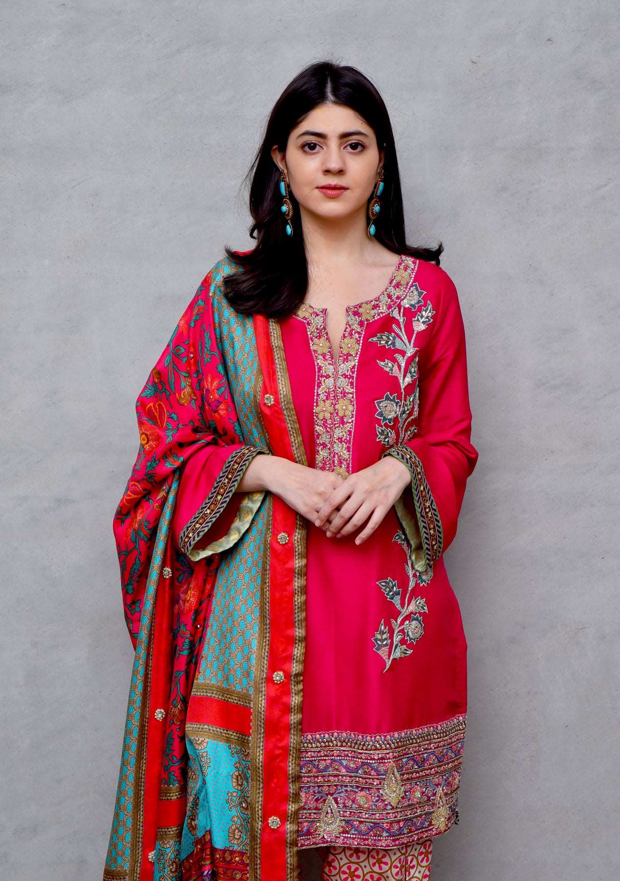 Layla Chatoor | Pret A Porter | LC-06 - Luxury Dress - available at Maria Faisal in UK and USA.