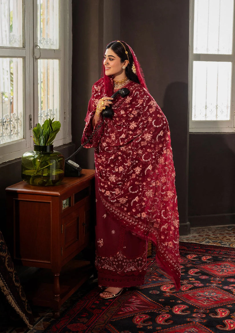Kahf Premium | Kahf Karandi 25 | KKH-03 ROSELITH - Ladies Clothes - Maria Faisal