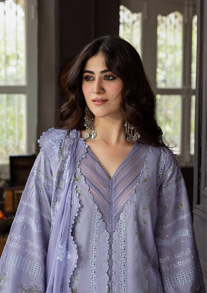 Kahf Premium | Kahf Karandi 25 | KKH-04 WISTERIA - Ladies Clothes - Maria Faisal