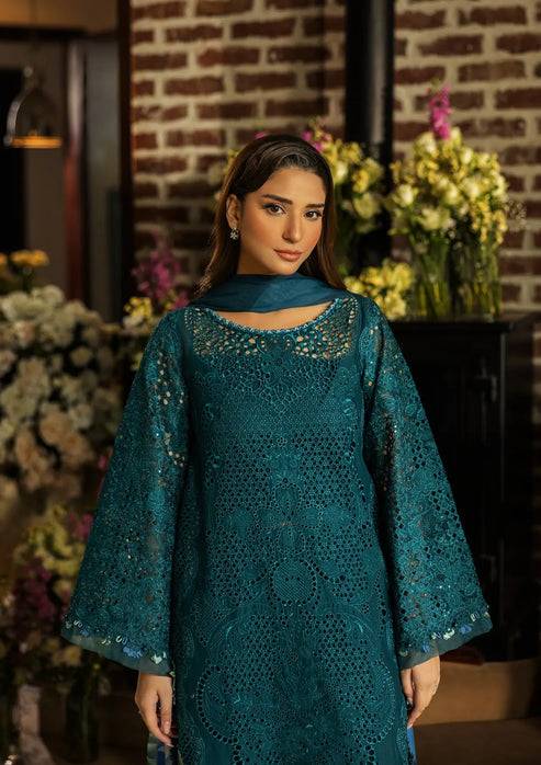 Kahf Premium | Luxury Lawn 25 | KLR-06 Whimsy by Maria Faisal - Registered Vendor of : Kahf Premium - type : Ladies Clothes - 100% original wedding dresses