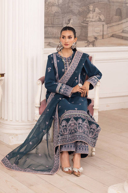 Maryum N Maria | Mira Luxury Lawn | FIROUZEH - FS50101 by Maria Faisal - Registered Vendor of : Maryum N Maria - type : Ladies Clothes - 100% original wedding dresses