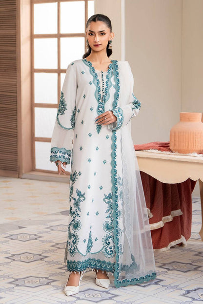 Maryum N Maria | Luxury Lawn 25 | ATOCHA - MS50107 by Maria Faisal - Registered Vendor of : Maryum N Maria - type : Ladies Clothes - 100% original wedding dresses