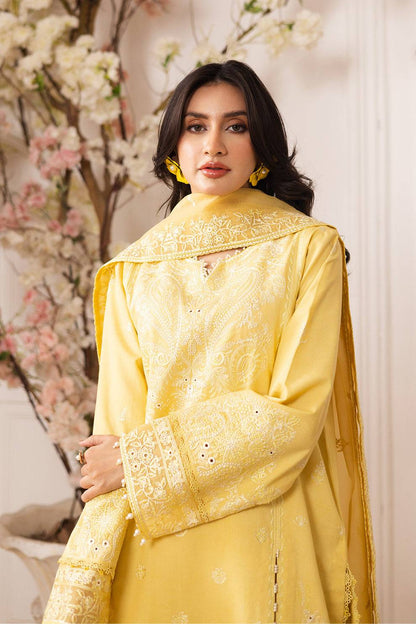 Maryum N Maria | Mira Luxury Lawn | MINA - FS50111 by Maria Faisal - Registered Vendor of : Maryum N Maria - type : Ladies Clothes - 100% original wedding dresses