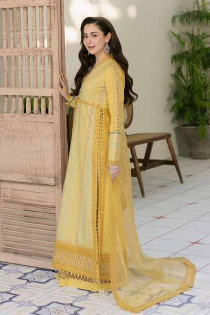 Maryum N Maria | Luxury Lawn 25 | AERIN - MS50111 by Maria Faisal - Registered Vendor of : Maryum N Maria - type : Ladies Clothes - 100% original wedding dresses