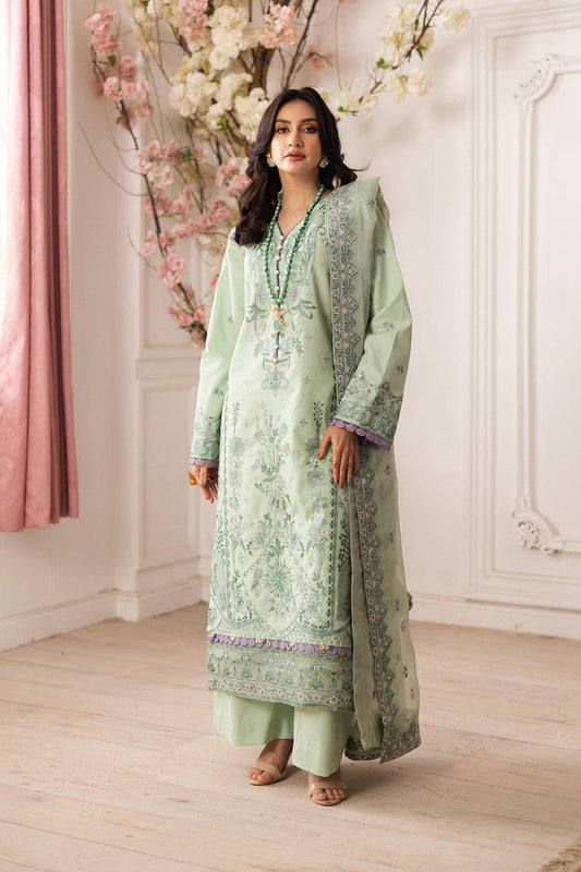 Maryum N Maria | Mira Luxury Lawn | ZINAT - FS50112 by Maria Faisal - Registered Vendor of : Maryum N Maria - type : Ladies Clothes - 100% original wedding dresses