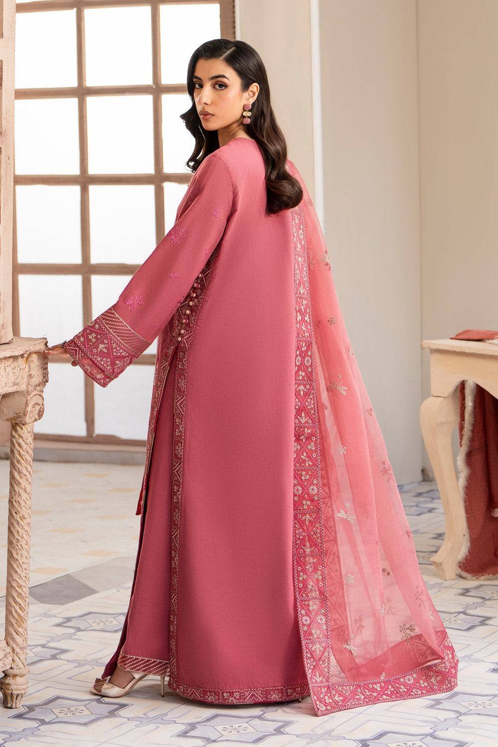 Maryum N Maria | Luxury Lawn 25 | ADRA - MS50118 by Maria Faisal - Registered Vendor of : Maryum N Maria - type : Ladies Clothes - 100% original wedding dresses