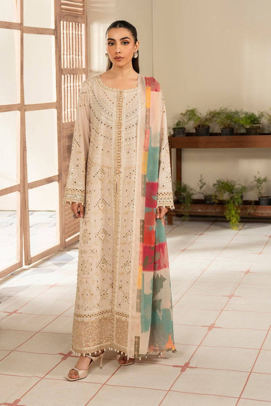 Maryum N Maria | Luxury Lawn 25 | ABIA - MS50120 by Maria Faisal - Registered Vendor of : Maryum N Maria - type : Ladies Clothes - 100% original wedding dresses