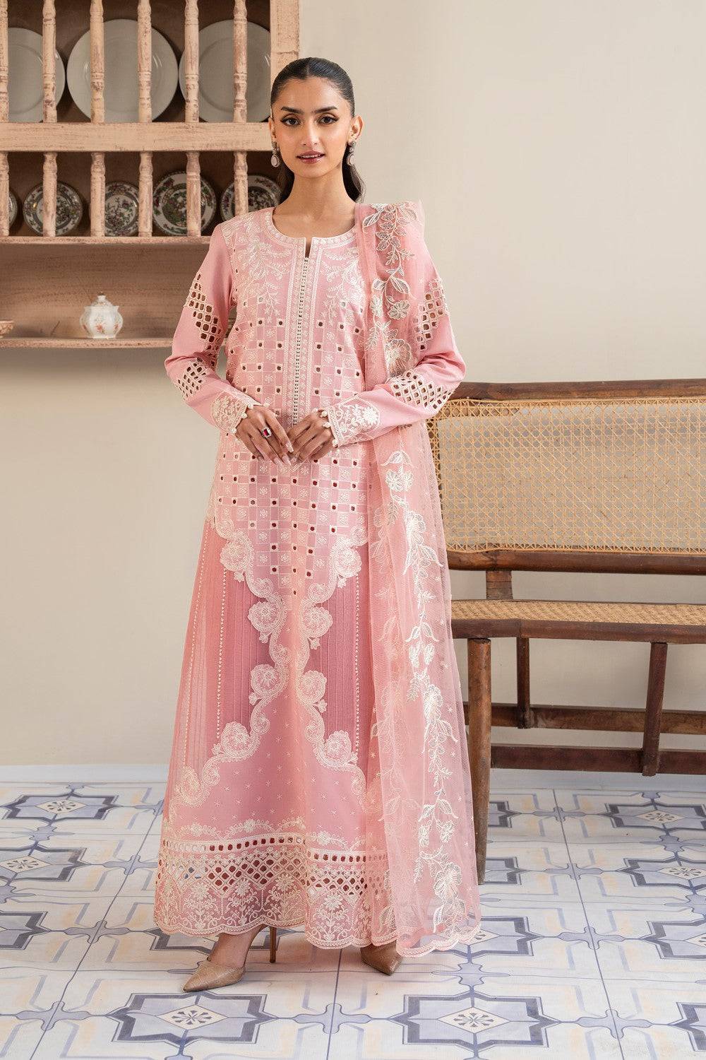 Maryum N Maria | Luxury Lawn 25 | AHLAM - MS50123 by Maria Faisal - Registered Vendor of : Maryum N Maria - type : Ladies Clothes - 100% original wedding dresses