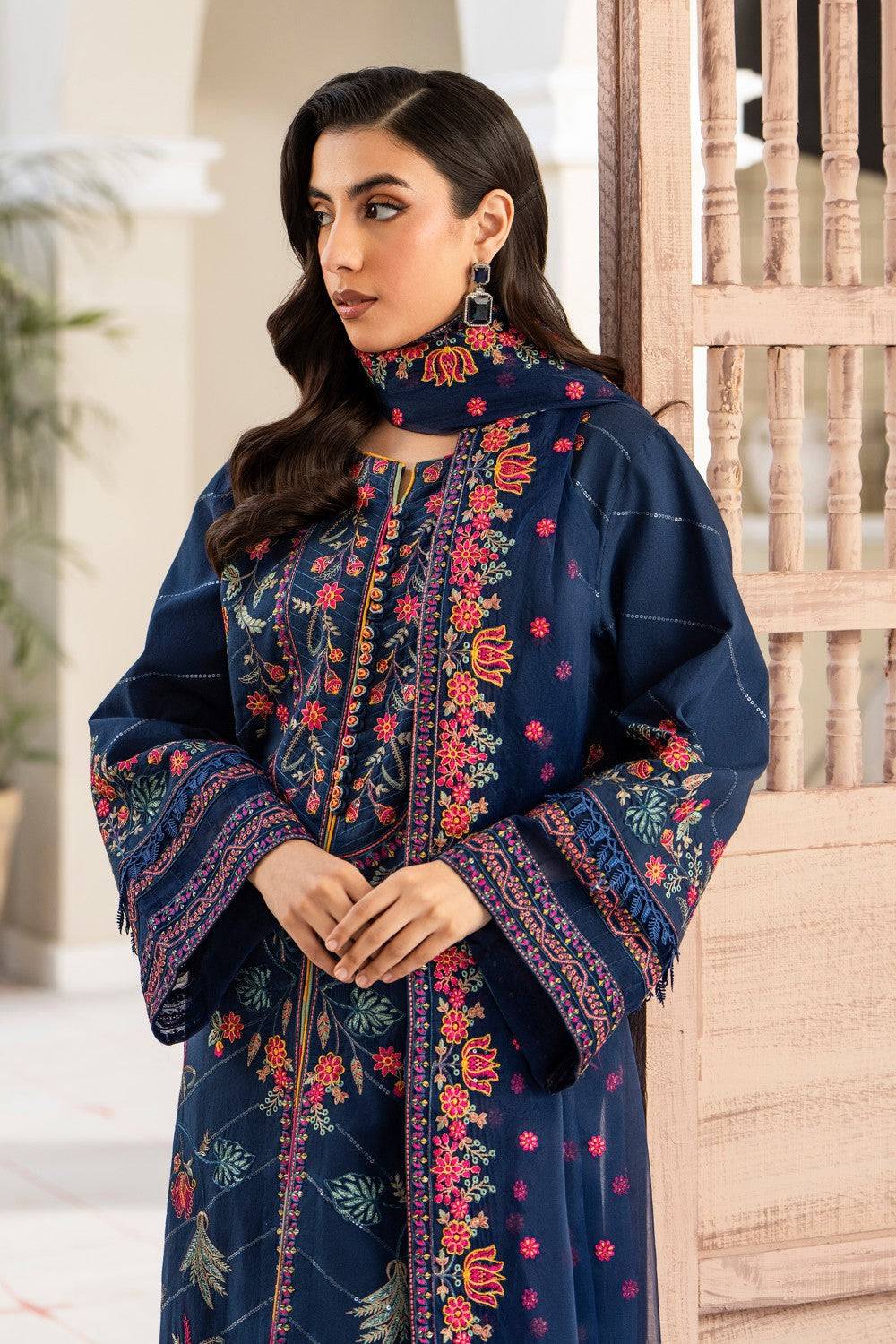 Maryum N Maria | Luxury Lawn 25 | ARAYA - MS50124 by Maria Faisal - Registered Vendor of : Maryum N Maria - type : Ladies Clothes - 100% original wedding dresses