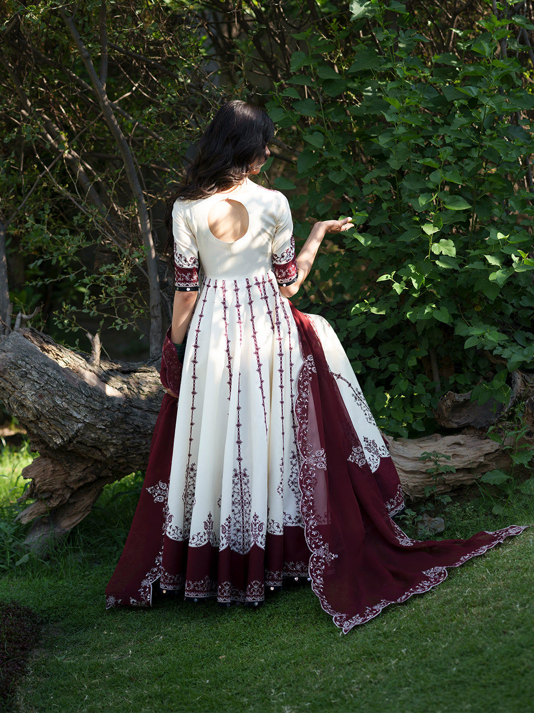 Bin Ilyas | Mausam Summer 26 | 501 - Luxury Dress - available at Maria Faisal in UK and USA.