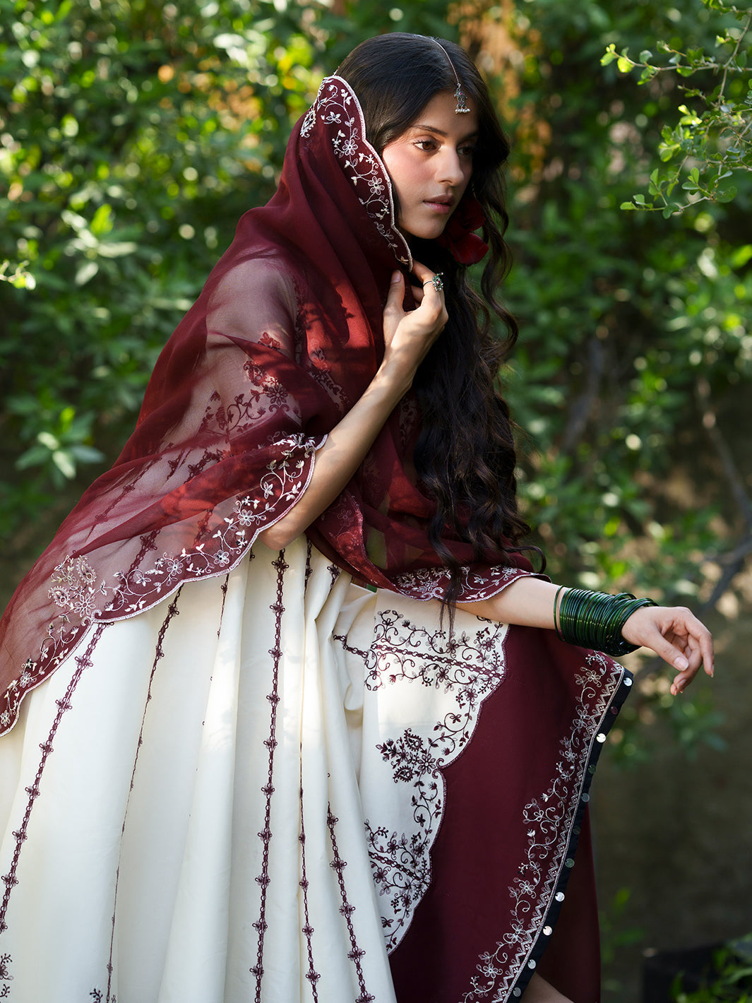 Bin Ilyas | Mausam Summer 26 | 501 - Luxury Dress - available at Maria Faisal in UK and USA.