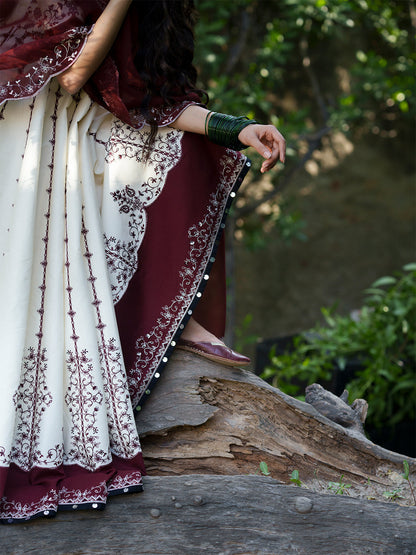 Bin Ilyas | Mausam Summer 26 | 501 - Luxury Dress - available at Maria Faisal in UK and USA.