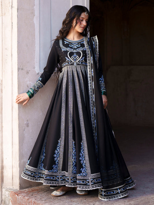 Bin Ilyas | Mausam Summer 26 | 502 - Luxury Dress - available at Maria Faisal in UK and USA.