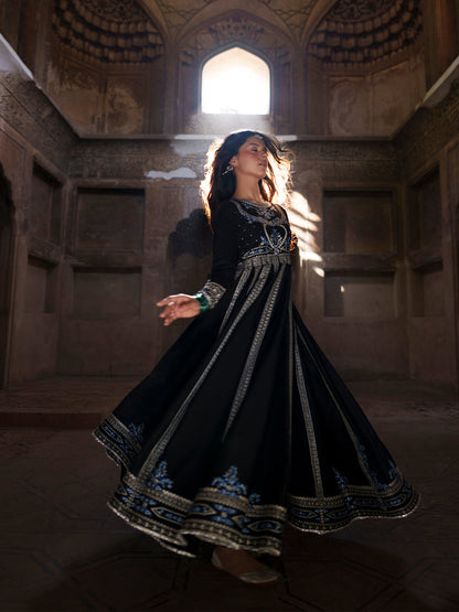 Bin Ilyas | Mausam Summer 26 |502 - Luxury Dress - available at Maria Faisal in UK and USA.