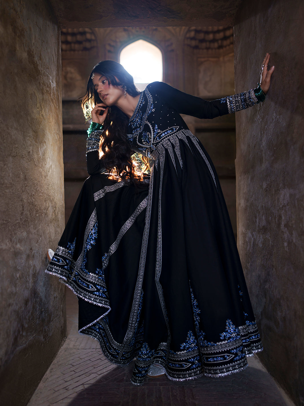 Bin Ilyas | Mausam Summer 26 |502 - Luxury Dress - available at Maria Faisal in UK and USA.