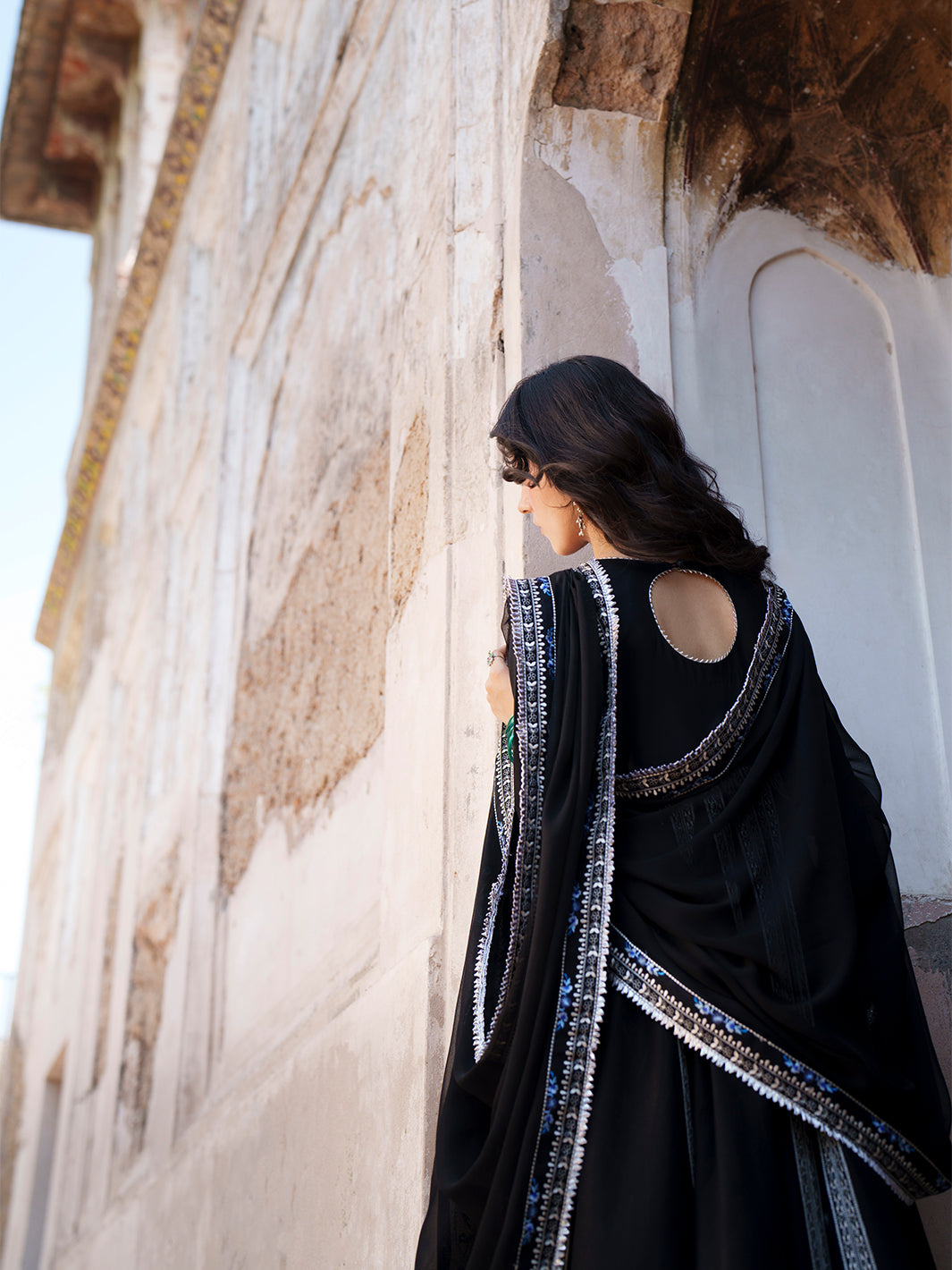 Bin Ilyas | Mausam Summer 26 |502 - Luxury Dress - available at Maria Faisal in UK and USA.