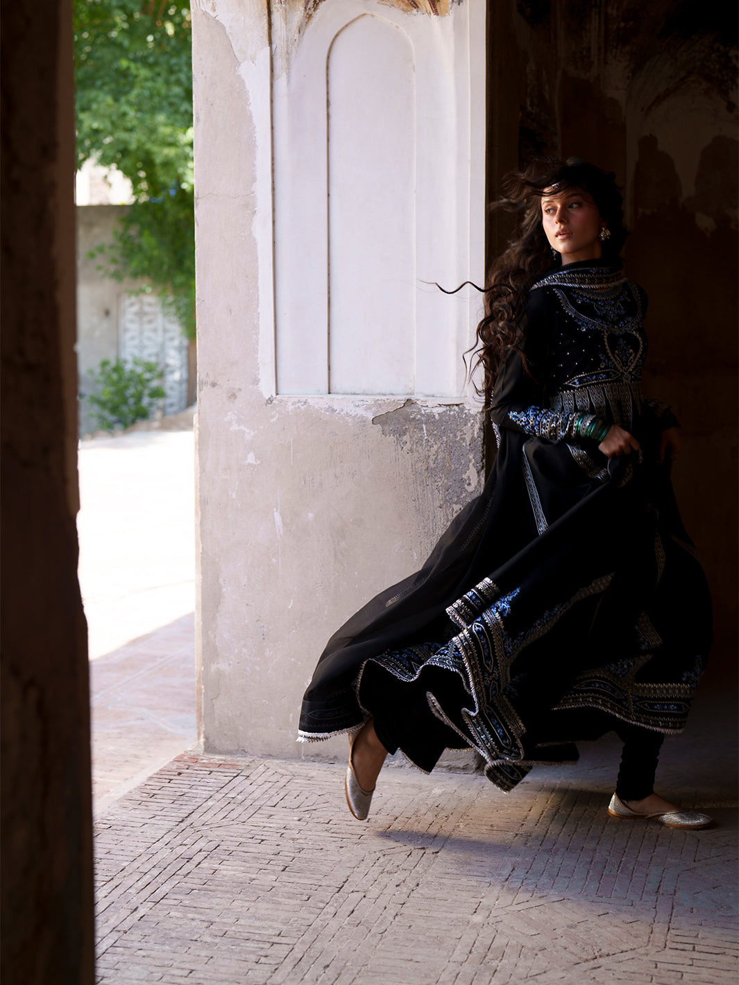 Bin Ilyas | Mausam Summer 26 |502 - Luxury Dress - available at Maria Faisal in UK and USA.