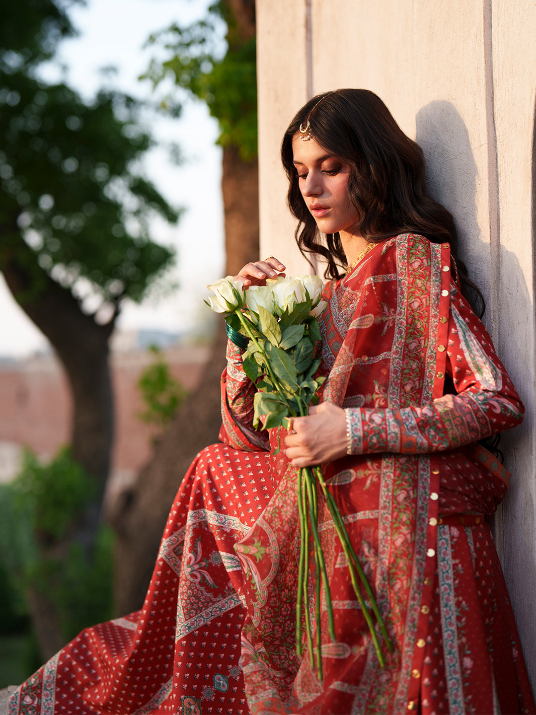 Bin Ilyas | Mausam Summer 26 |503-B - Luxury Dress - available at Maria Faisal in UK and USA.