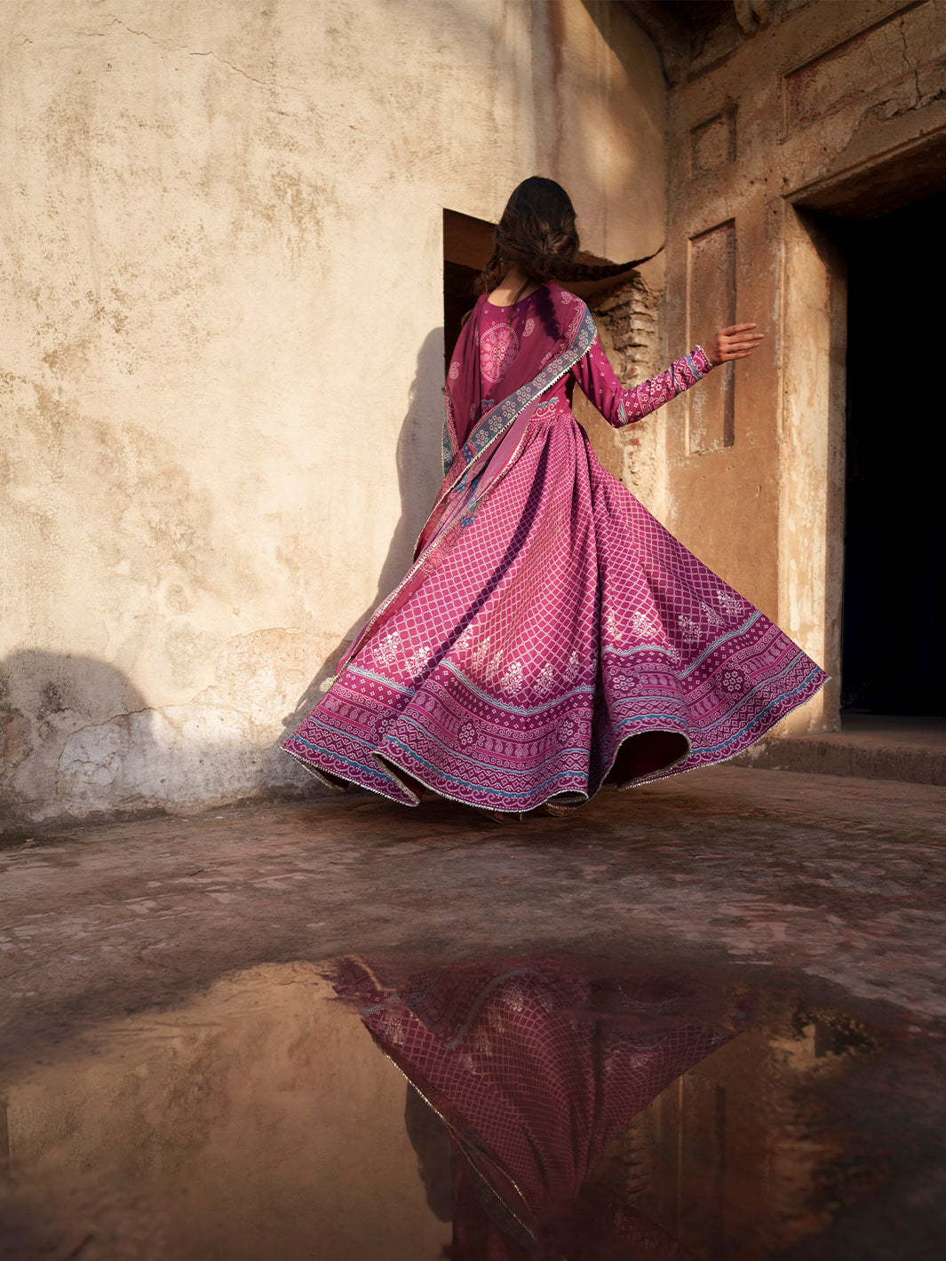 Bin Ilyas | Mausam Summer 26 | 504-A - Luxury Dress - available at Maria Faisal in UK and USA.