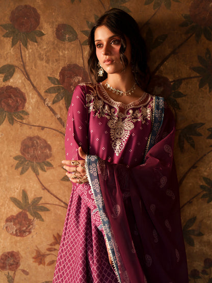 Bin Ilyas | Mausam Summer 26 | 504-A - Luxury Dress - available at Maria Faisal in UK and USA.