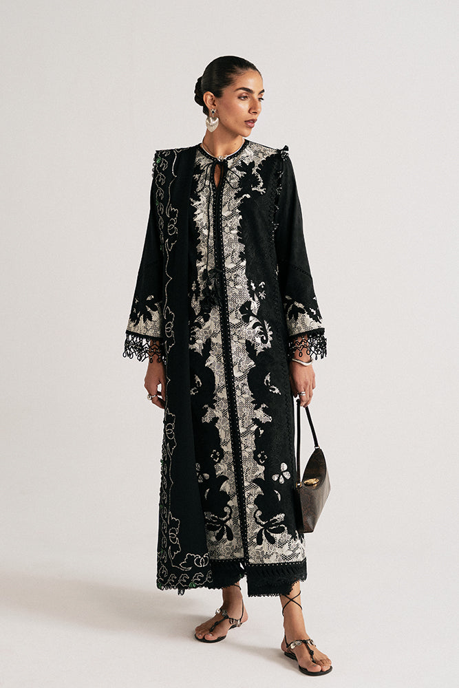 Suffuse | Casual Pret Eid 26 | NAISHA - Casual Dress - available at Maria Faisal in UK and USA.