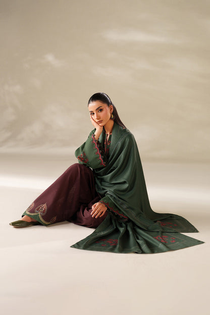 Iznik | Winter Chapter 25 | UE-561 Printed Khaddar - Casual Dress - available at Maria Faisal in UK and USA.