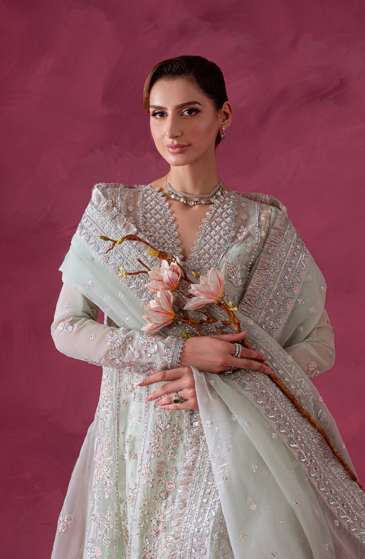 Eleshia | Zarin Wedding Formals 26 | Serene - Wedding Dress - available at Maria Faisal in UK and USA.