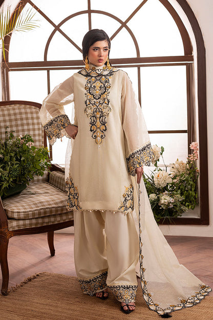 Shurooq | Lamore | Beatrice - Luxury Dress - available at Maria Faisal in UK and USA.