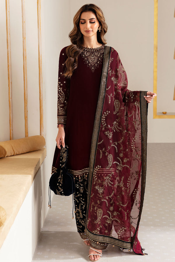 Jazmin | Velvet Edit 24 | Velvet Formal VF-2018 - Wedding Dress - Maria Faisal