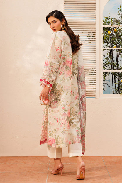Baroque | Luxury Pret Summer | UF-4397 - Luxury Dress - available at Maria Faisal in UK and USA.