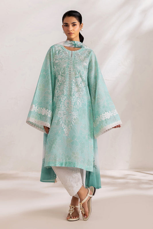 Baroque | Luxury Summer Pret | UF-4451 - Luxury Dress - available at Maria Faisal in UK and USA.