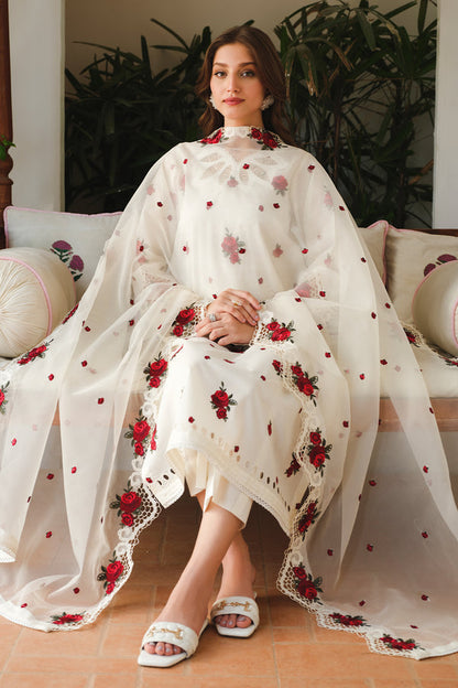 Baroque | Luxury Pret 24 | LAWN UF-647 - Designer Dress with Intricate embroidery and embellishments. Shop elegent wedding dress at Maria Faisal.