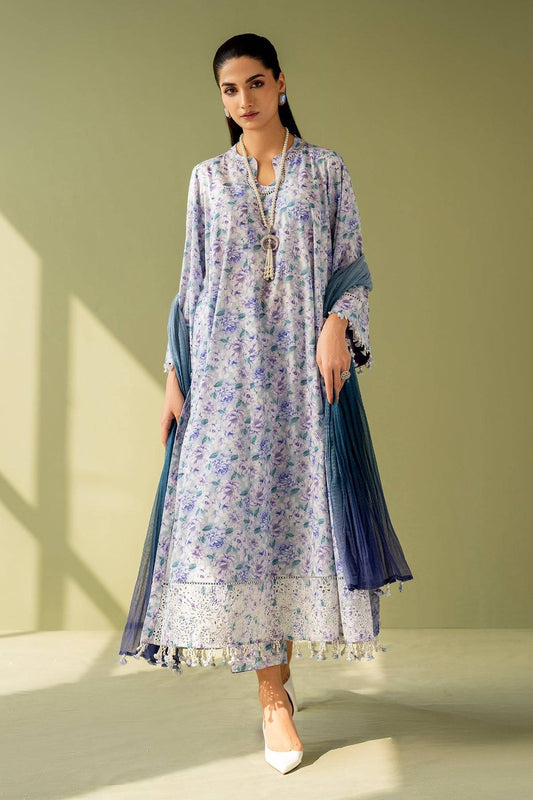 Baroque | Eid Printique | EMBROIDERED PRINTED LAWN UF-4167 by Maria Faisal - Registered Vendor of : Baroque - type : Ladies Clothes - 100% original wedding dresses