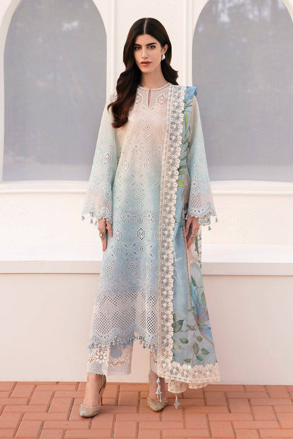 Baroque | Eid Printique | EMBROIDERED PRINTED LAWN UF-4185 by Maria Faisal - Registered Vendor of : Baroque - type : Ladies Clothes - 100% original wedding dresses