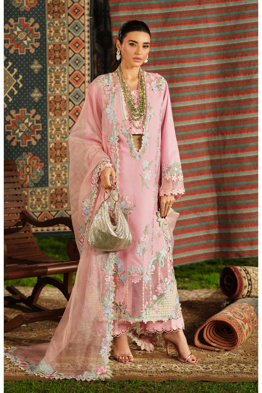 Maryam Hussain | Luxury Lawn 26 | Aesaar - Luxury Dress - available at Maria Faisal in UK and USA.