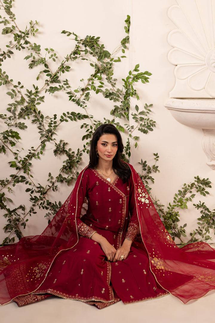 Batik | Zaynur Luxe Pret Edit | Gold Tibetan by Maria Faisal - Registered Vendor of : Batik - type : Ladies Clothes - 100% original wedding dresses