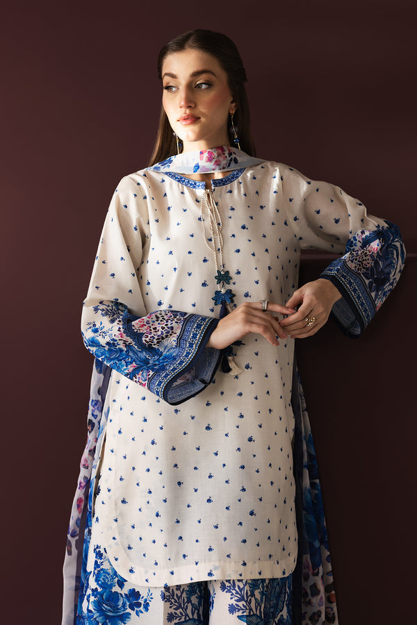 Baroque  | Luxury Pret 26 | PR-1281 - Luxury Dress - available at Maria Faisal in UK and USA.