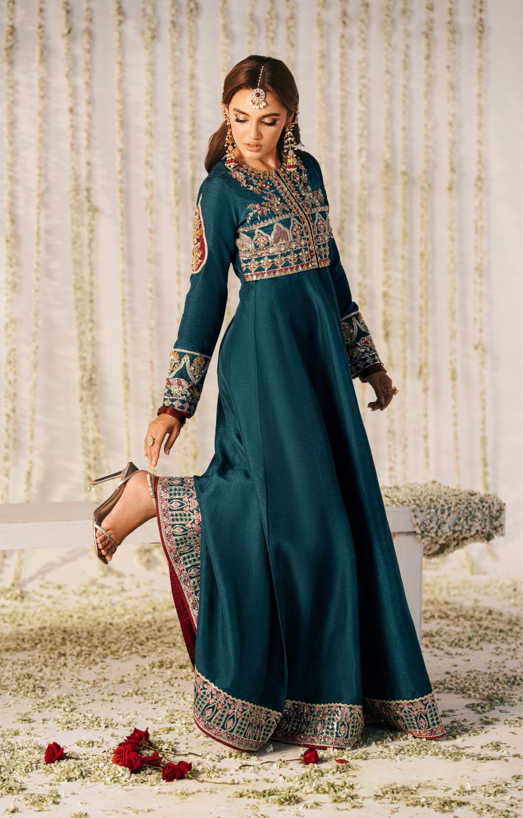 Inayat | Mehrma Luxury Pret 25 | Zeena - Ladies Clothes - Maria Faisal