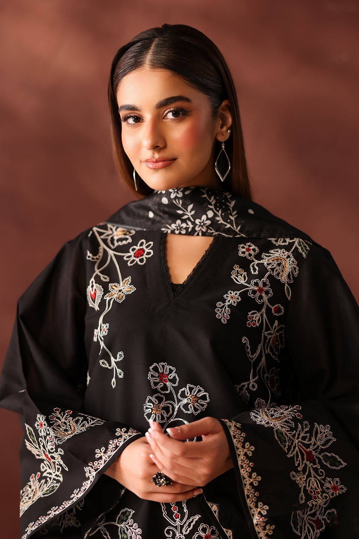 Baroque | Luxury Summer Pret | UF-4483 - Luxury Dress - available at Maria Faisal in UK and USA.