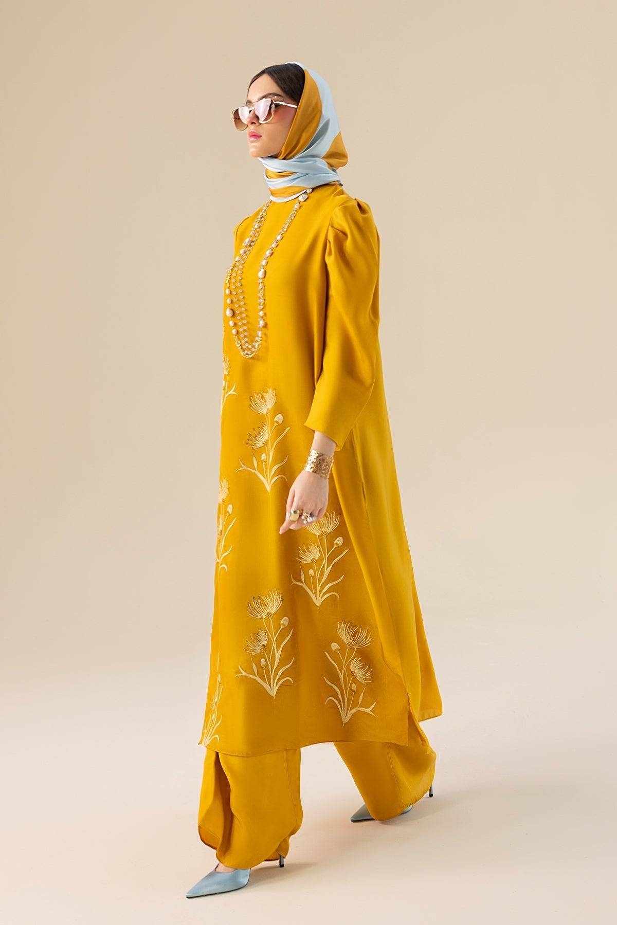 Erum Khan | Lillia Summer Edit | Honey Haze by Maria Faisal - Registered Vendor of : Erum Khan - type : Ladies Clothes - 100% original wedding dresses