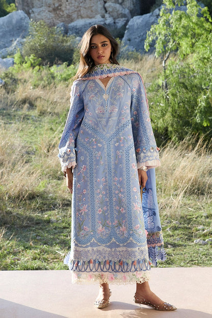 Suffuse | Lawn Eid 26 | ELANI - Luxury Dress - available at Maria Faisal in UK and USA.