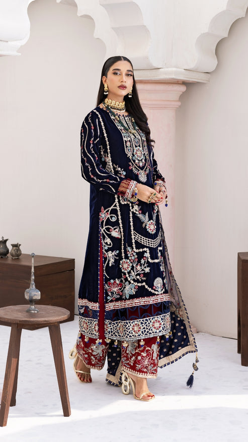 Zebtan | Andaz e Makhmal | ZAM-11 - Ladies Clothes - Maria Faisal